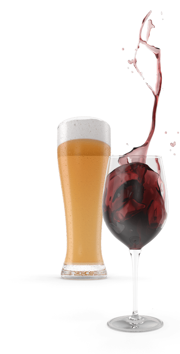 beer and wine